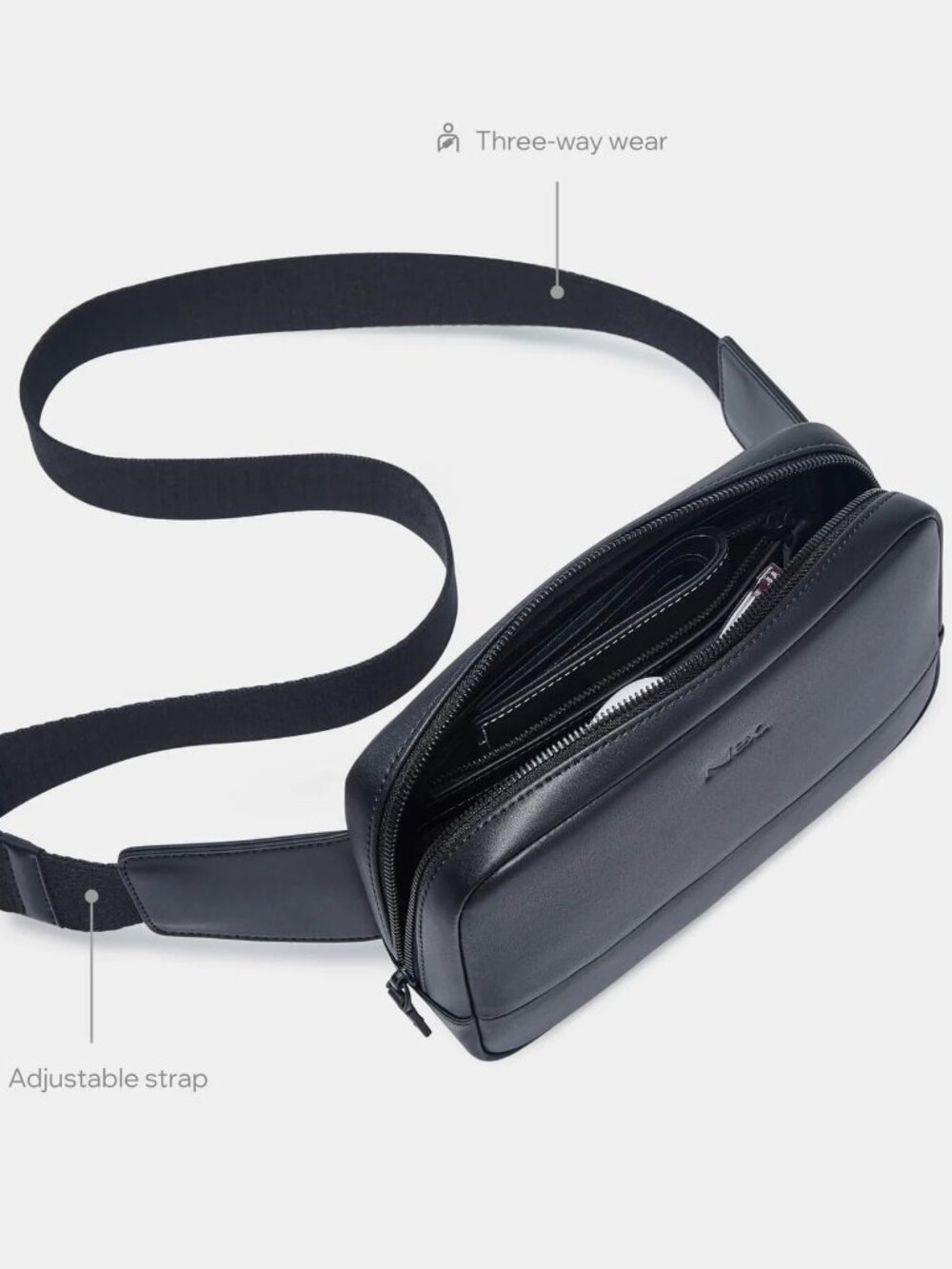 Nex Voyager Crossbody - Obsidian - Picture 7 of 9